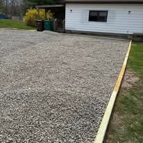 gravel driveway